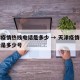 天津疫情热线电话是多少 → 天津疫情咨询电话是多少号