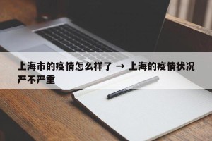上海市的疫情怎么样了 → 上海的疫情状况严不严重