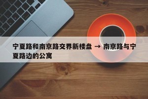 宁夏路和南京路交界新楼盘 → 南京路与宁夏路边的公寓