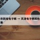 天津市新增电子眼 → 天津电子眼抓拍几天出结果