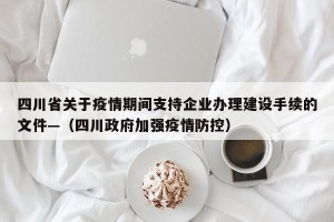 四川省关于疫情期间支持企业办理建设手续的文件—（四川政府加强疫情防控）